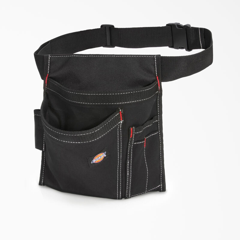 Dickies 5-Pocket Work Apron with Side Tool Pouch Black ID-074HRULA
