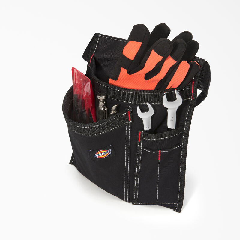 Dickies 5-Pocket Work Apron with Side Tool Pouch Black ID-074HRULA