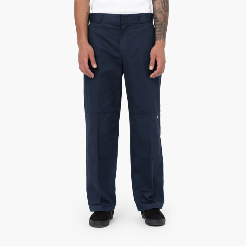 Dickies Loose Fit Double Knee Work Pants Dark Navy ID-0AvmVzZH