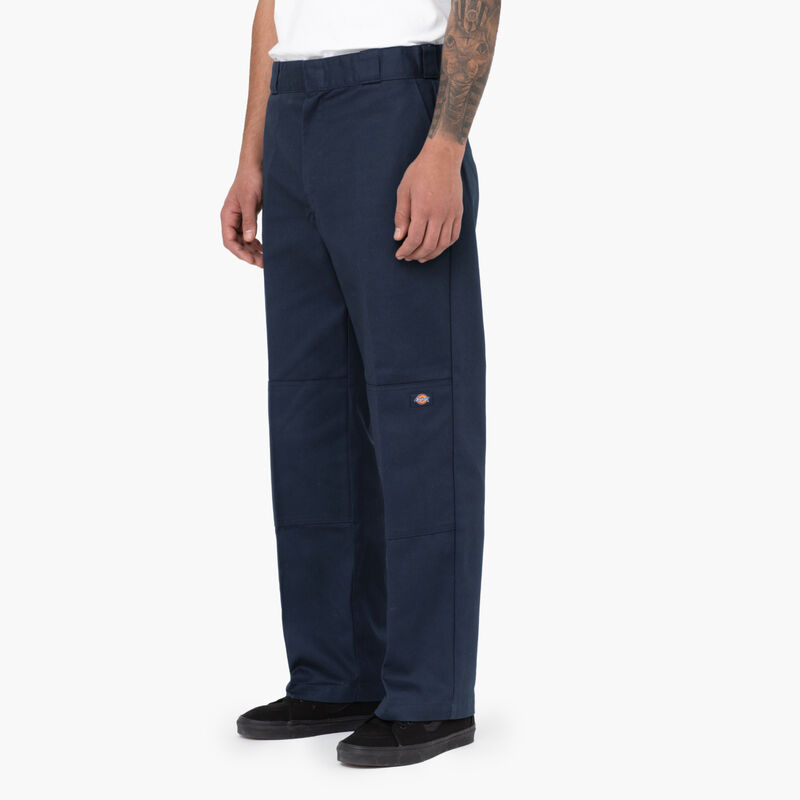 Dickies Loose Fit Double Knee Work Pants Dark Navy ID-0AvmVzZH