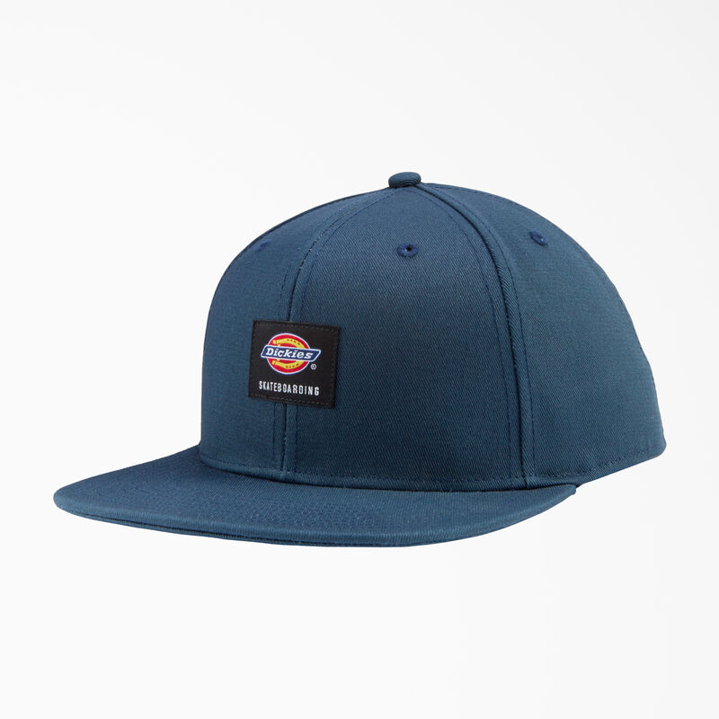 Dickies Skateboarding Flat Bill Cap Airforce Blue ID-0BUqYsxU