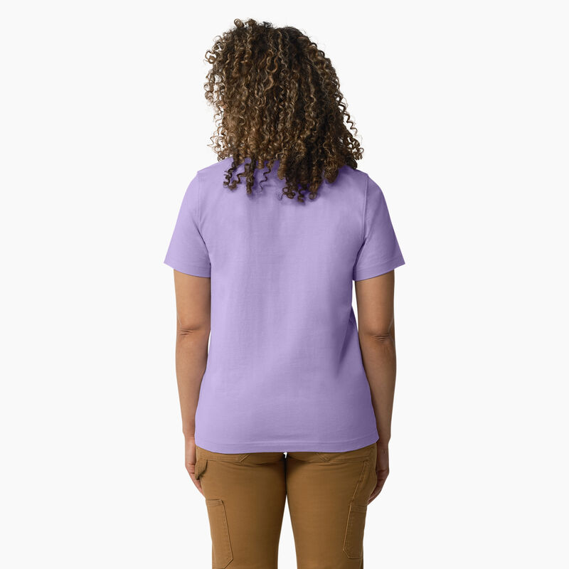 Dickies Heavyweight Logo T-Shirt Purple Rose ID-0DC9OaM3