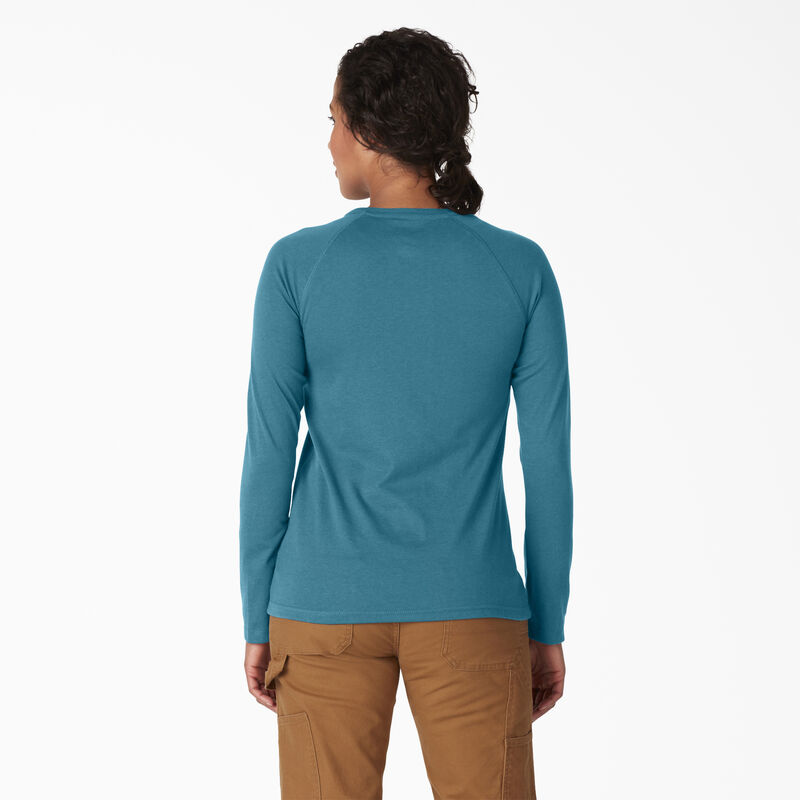 Dickies Cooling Long Sleeve Pocket T-Shirt Deep Sky ID-0GoA8eAb