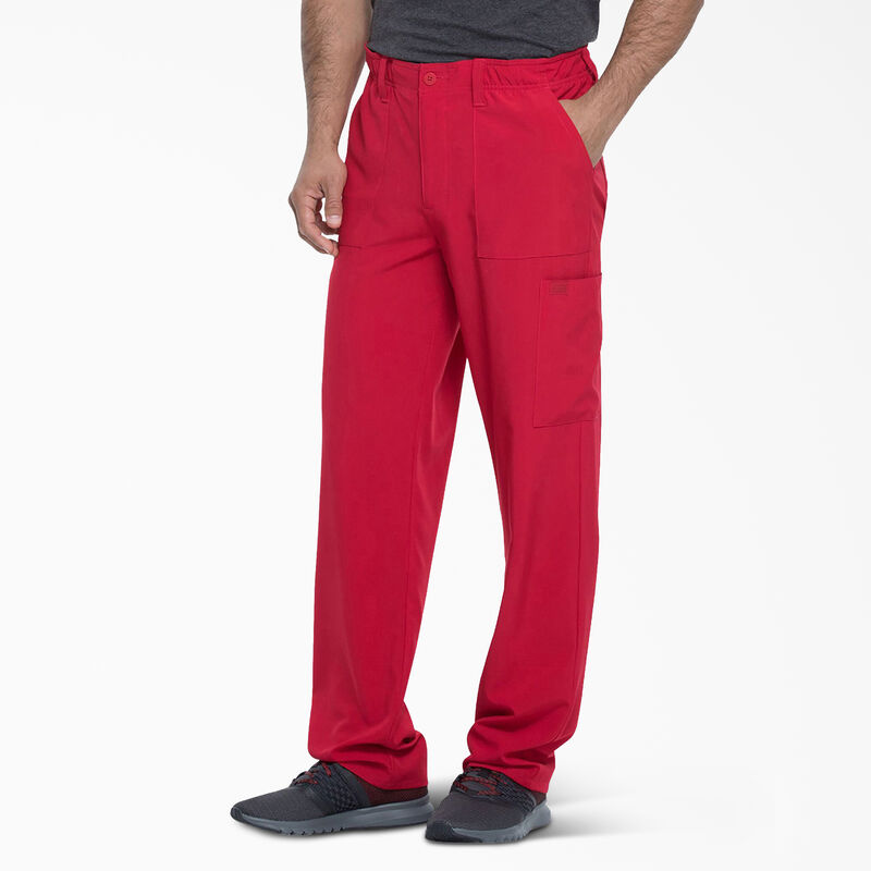 Dickies Men's EDS Essentials Scrub Pants Red ID-0QpP6Ibz
