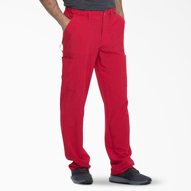 Dickies Men's EDS Essentials Scrub Pants Red ID-0QpP6Ibz