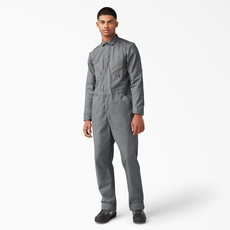 Dickies Deluxe Blended Long Sleeve Coveralls Gray ID-0X7jjugr