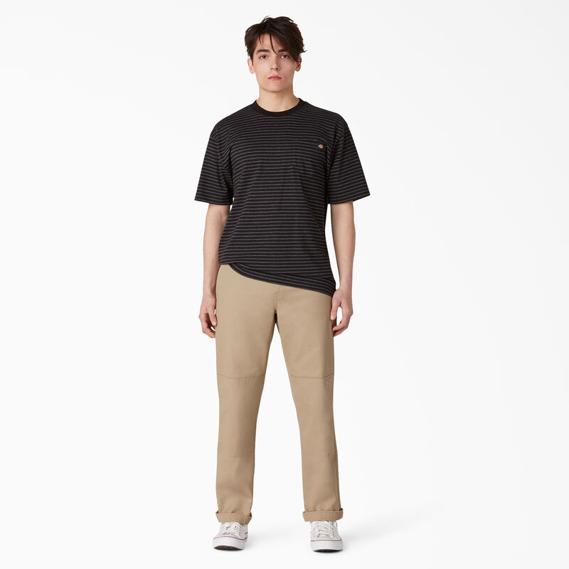 Dickies Slim Straight Fit Double Knee Pants Khaki ID-0bfBNqEM