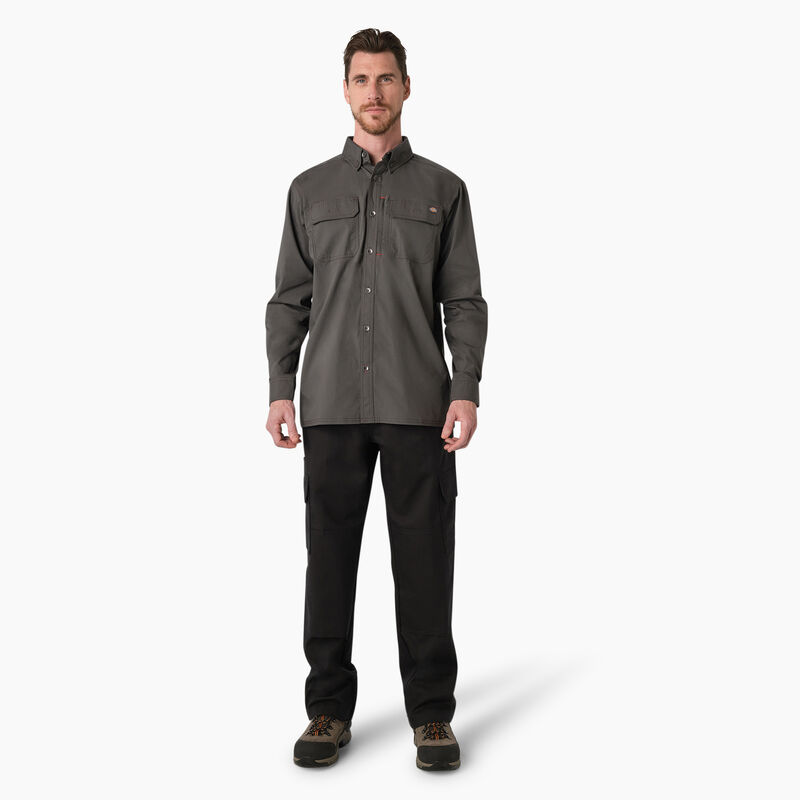 Dickies DuraTech Ranger Ripstop Shirt Slate Gray ID-0hvqRbu2