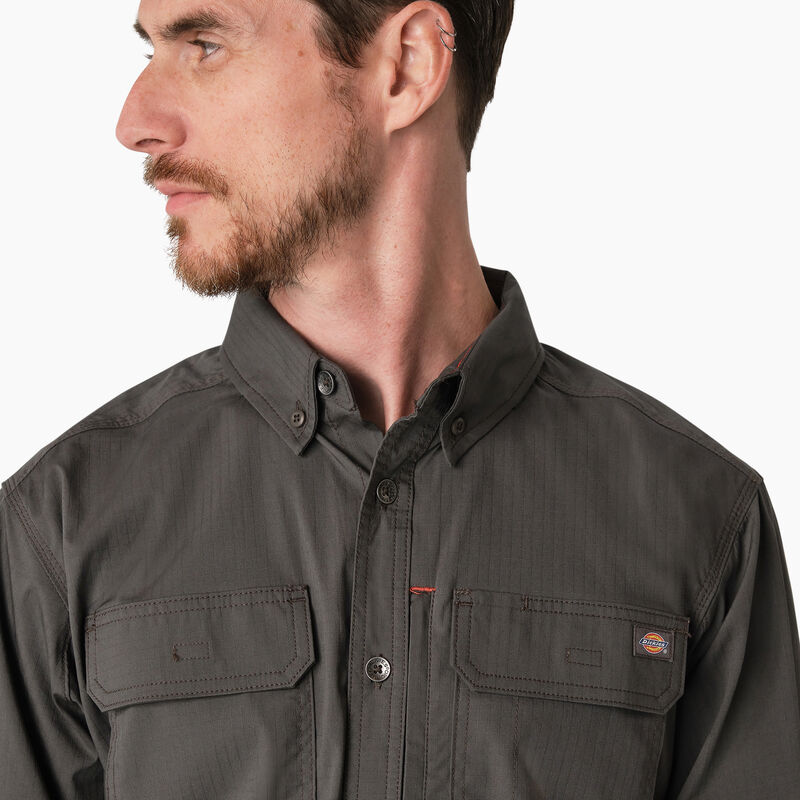 Dickies DuraTech Ranger Ripstop Shirt Slate Gray ID-0hvqRbu2
