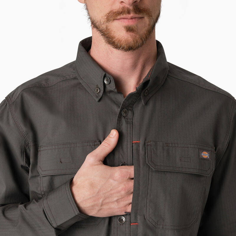 Dickies DuraTech Ranger Ripstop Shirt Slate Gray ID-0hvqRbu2