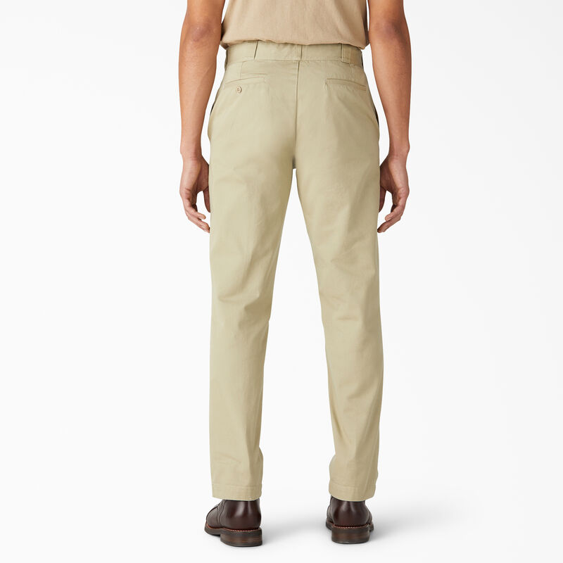 Dickies 1922 Regular Fit Twill Pants Rinsed Tan ID-0kUOh7Zl