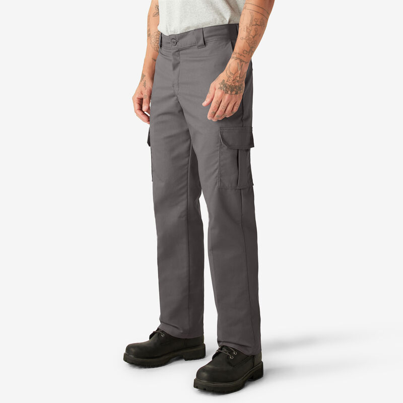 Dickies FLEX Regular Fit Cargo Pants Gravel Gray ID-0xPE2Vtq