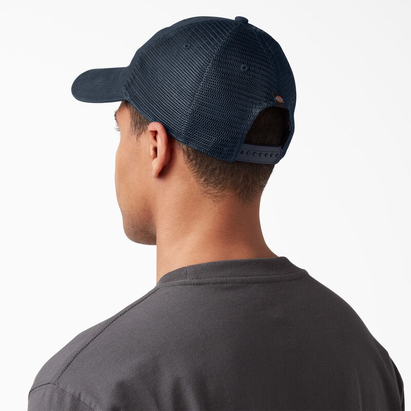 Dickies Canvas Trucker Hat Dark Navy ID-1NA3ANbu
