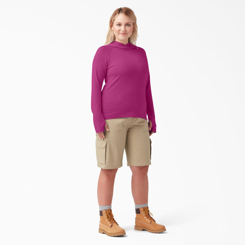Dickies Plus Cooling Performance Sun Shirt Festival Fuchsia ID-1Ns3KrkO