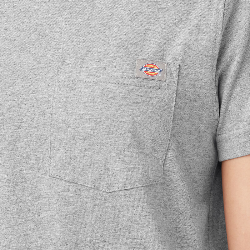 Dickies Heavyweight Short Sleeve Pocket T-Shirt Heather Gray ID-1Rg6Bg5Z