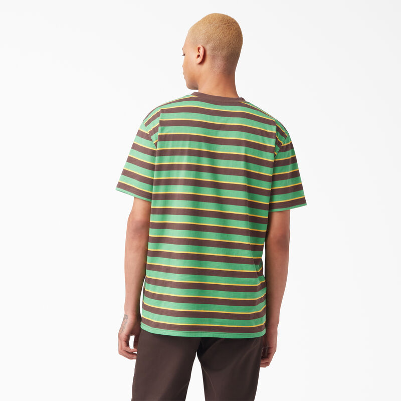 Dickies Vincent Alvarez Striped T-Shirt Leaf Green Stripe ID-1Vc1ygnF