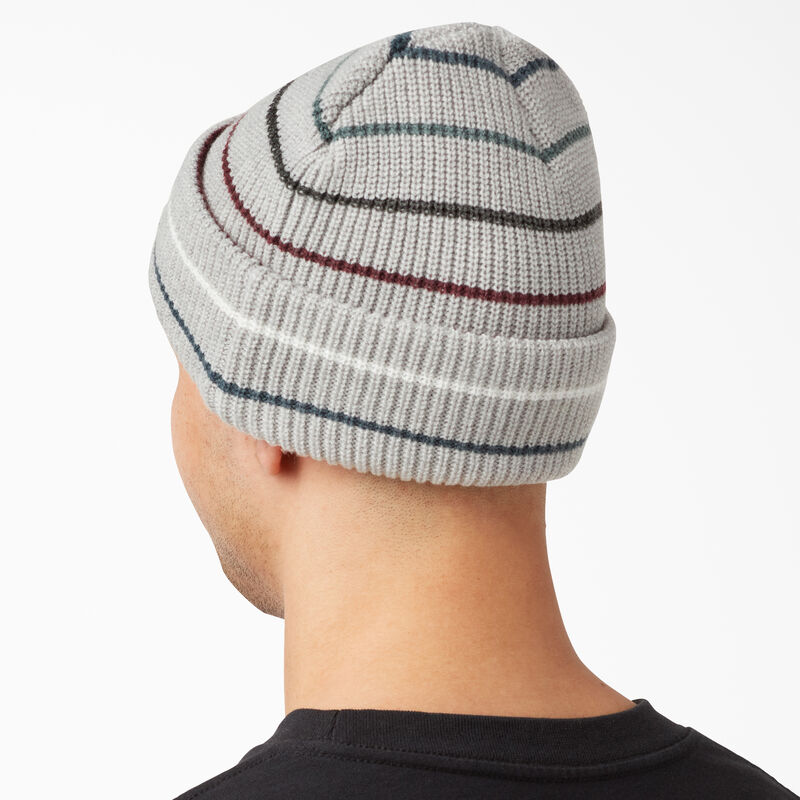 Dickies Skateboarding Cuffed Beanie Heather Gray Stripe ID-1iDSXgdd