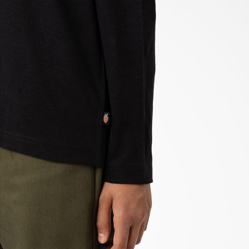Dickies Summerdale Long Sleeve T-Shirt Black ID-1t8MxzIM