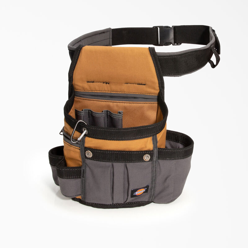 Dickies 8-Pocket Utility Pouch & Padded Belt Set Brown Duck ID-1zvxAy53