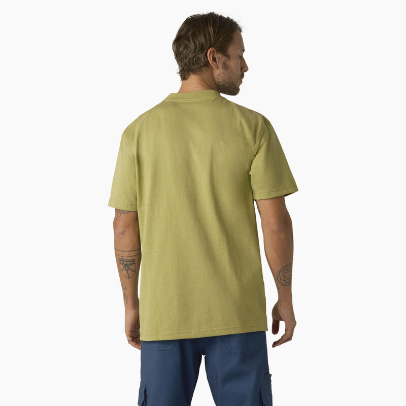 Dickies Heavyweight Heathered Short Sleeve Pocket T-Shirt Fern Heather ID-20pkjR5j