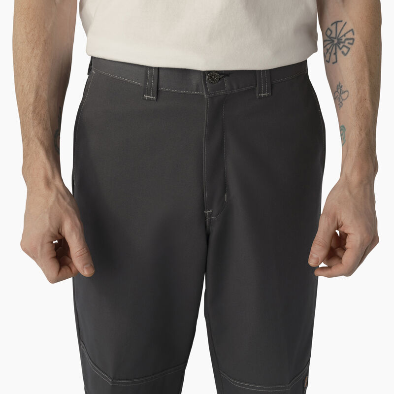 Dickies Skateboarding Regular Fit Double Knee Pants Charcoal w/ Gray Stitching ID-27KZ11v2