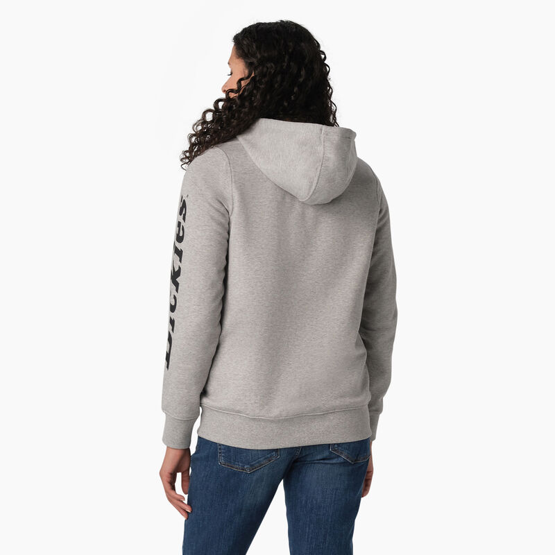 Dickies Heavyweight Logo Sleeve Pullover Heather Gray ID-299ZHD7o