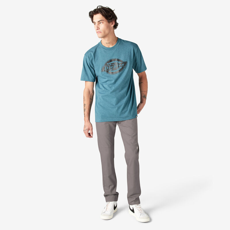 Dickies Skinny Fit Double Knee Work Pants Silver ID-2Al56Irl