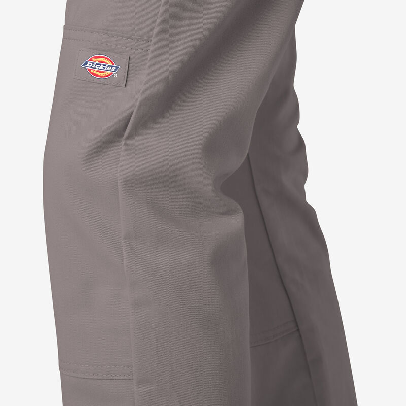 Dickies Skinny Fit Double Knee Work Pants Silver ID-2Al56Irl