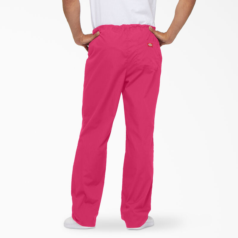 Dickies Unisex EDS Signature Scrub Pants Hot Pink ID-2GcvPgEd