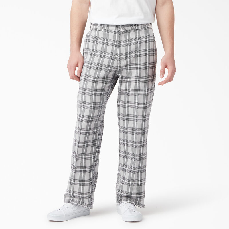 Dickies Regular Fit Plaid Pants Ultimate Gray Plaid ID-2HCcItRV