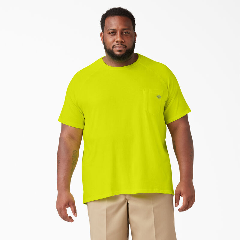 Dickies Cooling Short Sleeve Pocket T-Shirt Bright Yellow ID-2Vu5yAtY