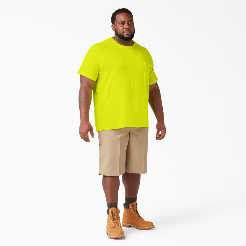 Dickies Cooling Short Sleeve Pocket T-Shirt Bright Yellow ID-2Vu5yAtY