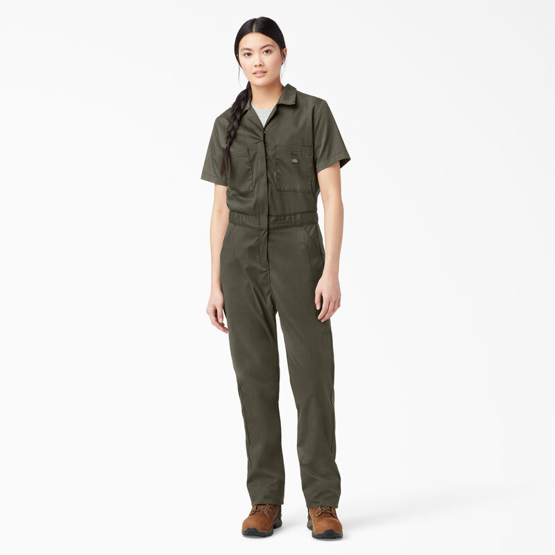 Dickies FLEX Cooling Short Sleeve Coveralls Moss Green ID-2eCuDAEg