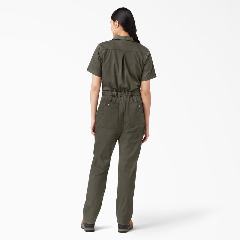 Dickies FLEX Cooling Short Sleeve Coveralls Moss Green ID-2eCuDAEg