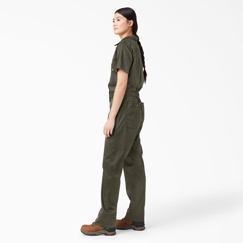 Dickies FLEX Cooling Short Sleeve Coveralls Moss Green ID-2eCuDAEg