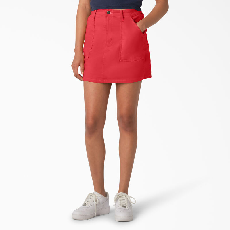 Dickies High Waisted Carpenter Skirt Bittersweet ID-2hftqRoy