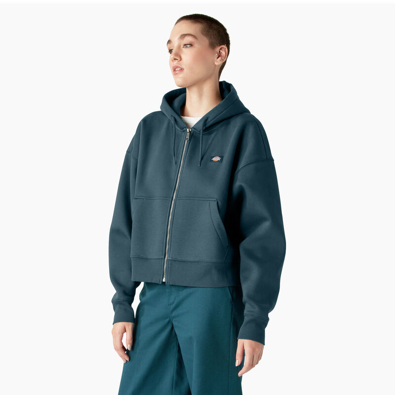 Dickies Oakport Zip Hoodie Reflecting Pond ID-2kYV3m3A