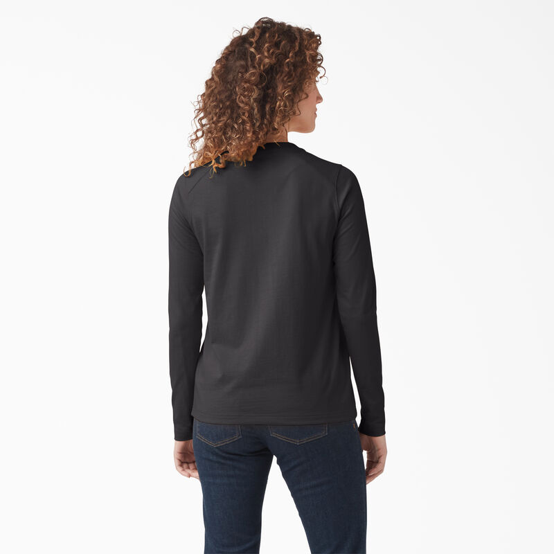 Dickies Heavyweight Henley Black ID-2s7vA1xY