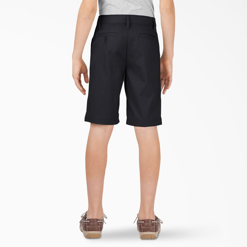 Dickies Boys' FLEX Slim Fit Shorts, 8-20 Black ID-2sKLFnBL