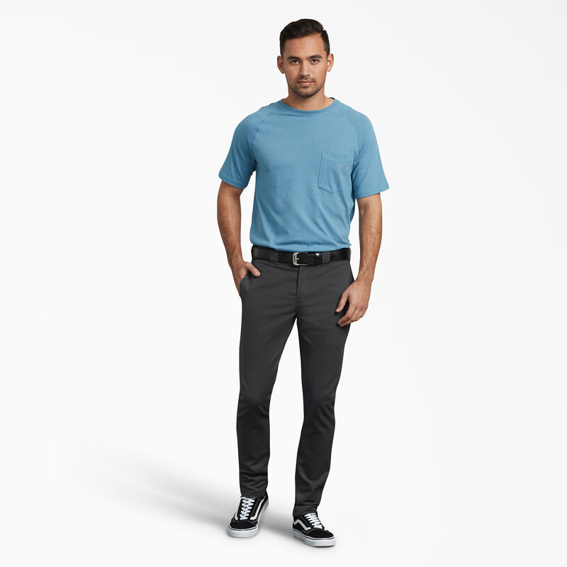Dickies Slim Fit Skinny Leg Twill Work Pants Black ID-2y4kq63k