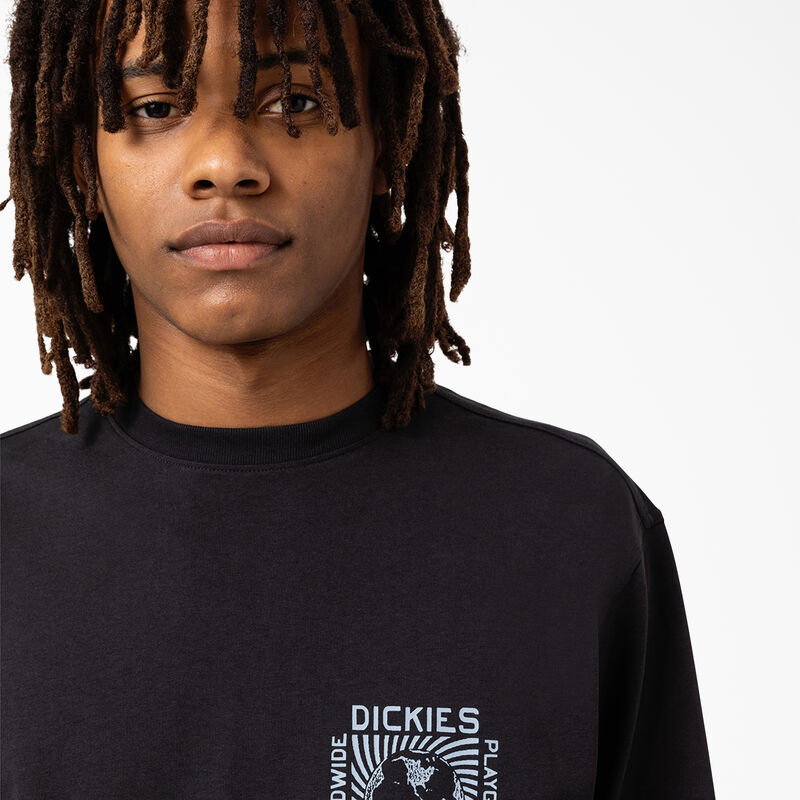 Dickies Marbury Long Sleeve T-Shirt Black ID-318WNIQl