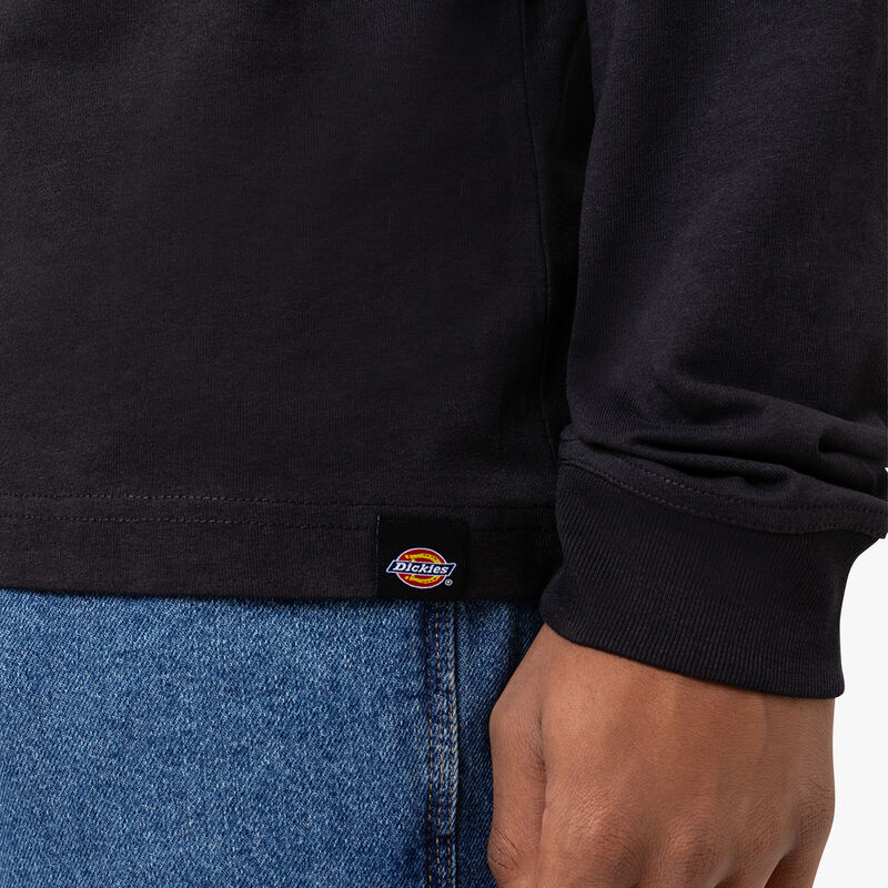 Dickies Marbury Long Sleeve T-Shirt Black ID-318WNIQl