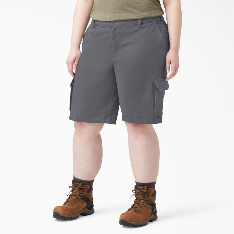 Dickies Plus Relaxed Fit Cargo Shorts, 11" Graphite Gray ID-34DT8C0D