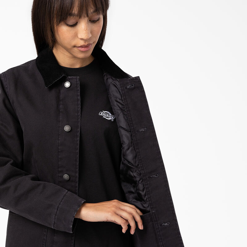 Dickies Duck Canvas Chore Coat Black ID-35t3ecji