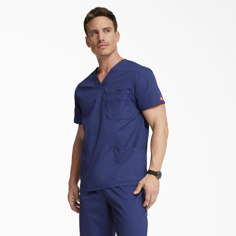 Dickies Men's EDS Signature V-Neck Scrub Top Regular ID-37iefcCS