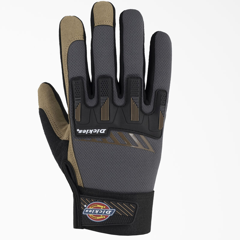 Dickies Impact Performance Gloves Black Gray Marled ID-39omoEuK