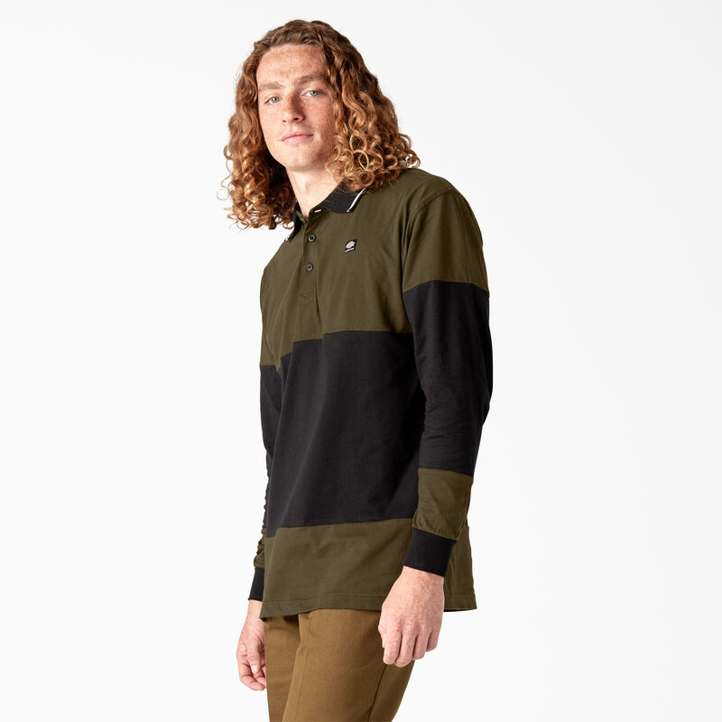 Dickies Skateboarding Rugby Polo Dark Olive ID-3BJi7VSF