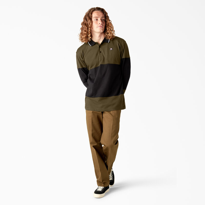 Dickies Skateboarding Rugby Polo Dark Olive ID-3BJi7VSF