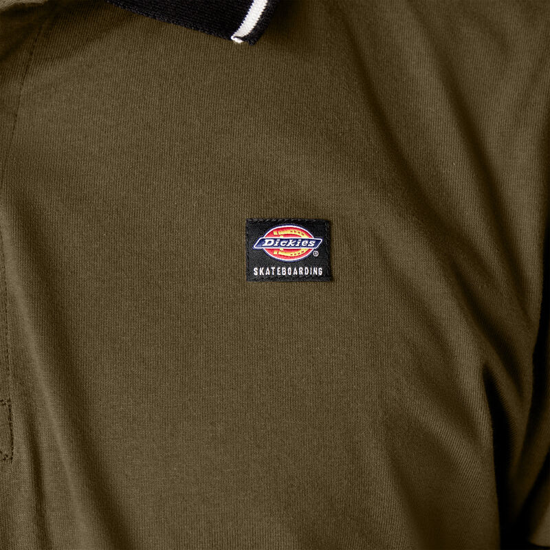 Dickies Skateboarding Rugby Polo Dark Olive ID-3BJi7VSF