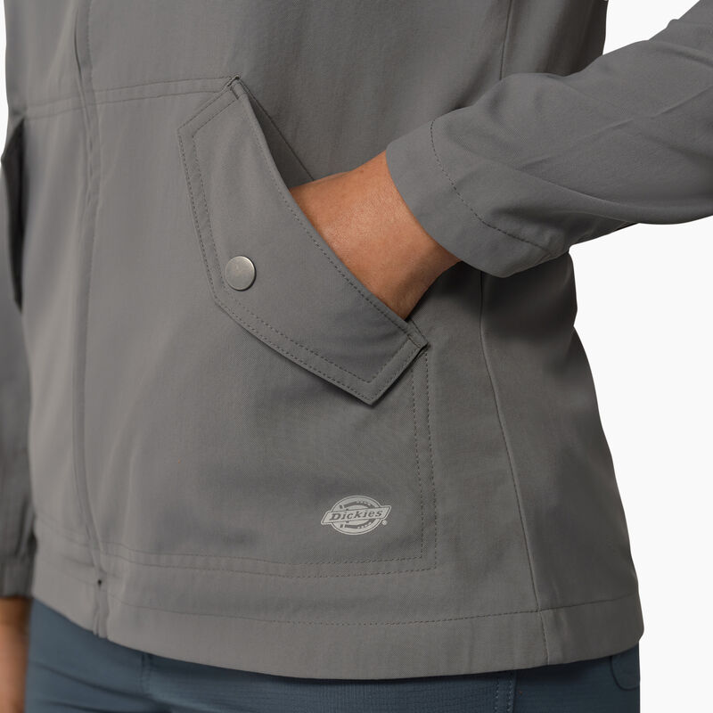Dickies Performance Hooded Jacket Graphite Gray ID-3FdMTopU